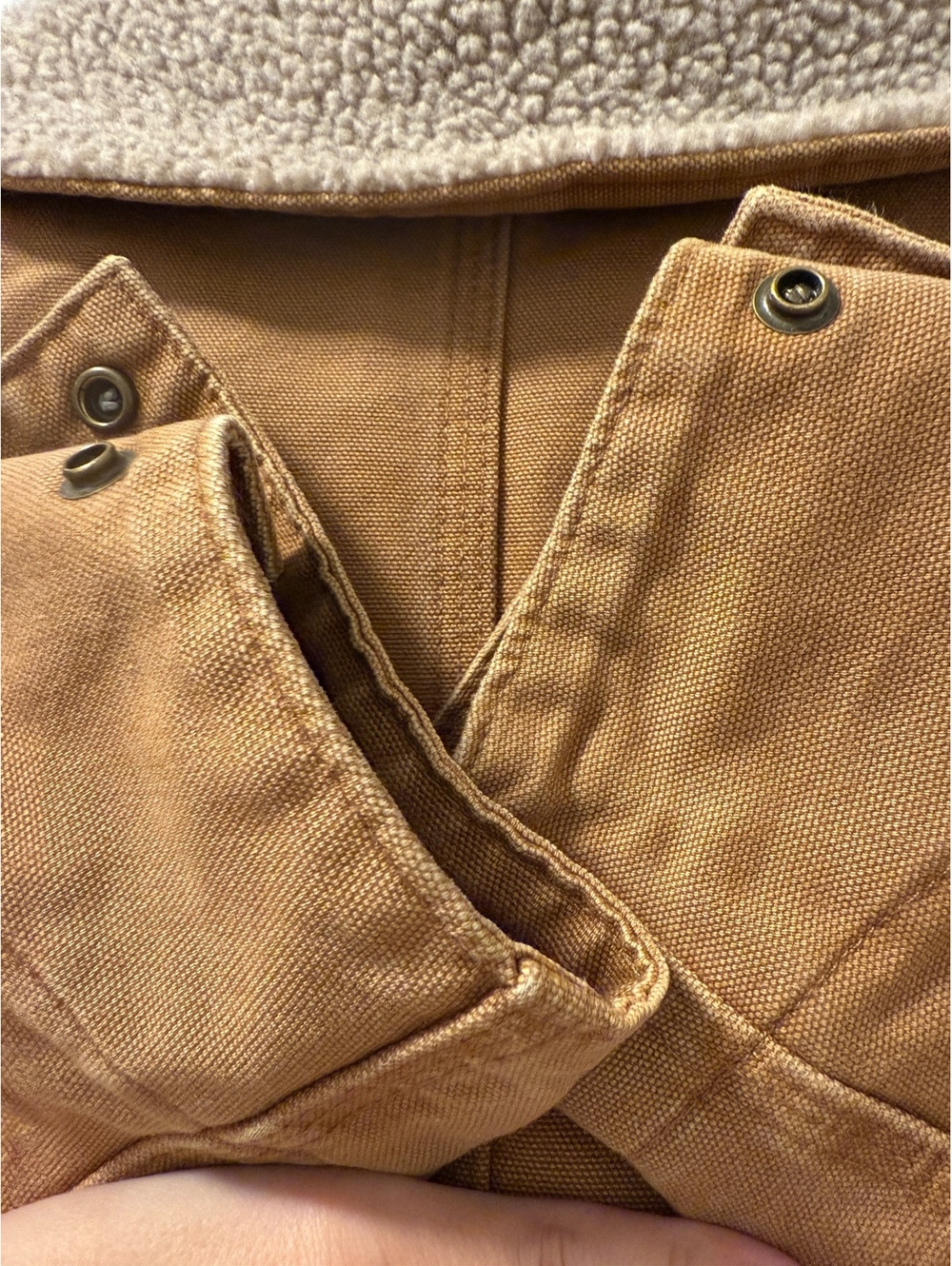 Carhartt Women's Weathered Duck Wesley Coat size M (8-10) - Picture 8 of 8